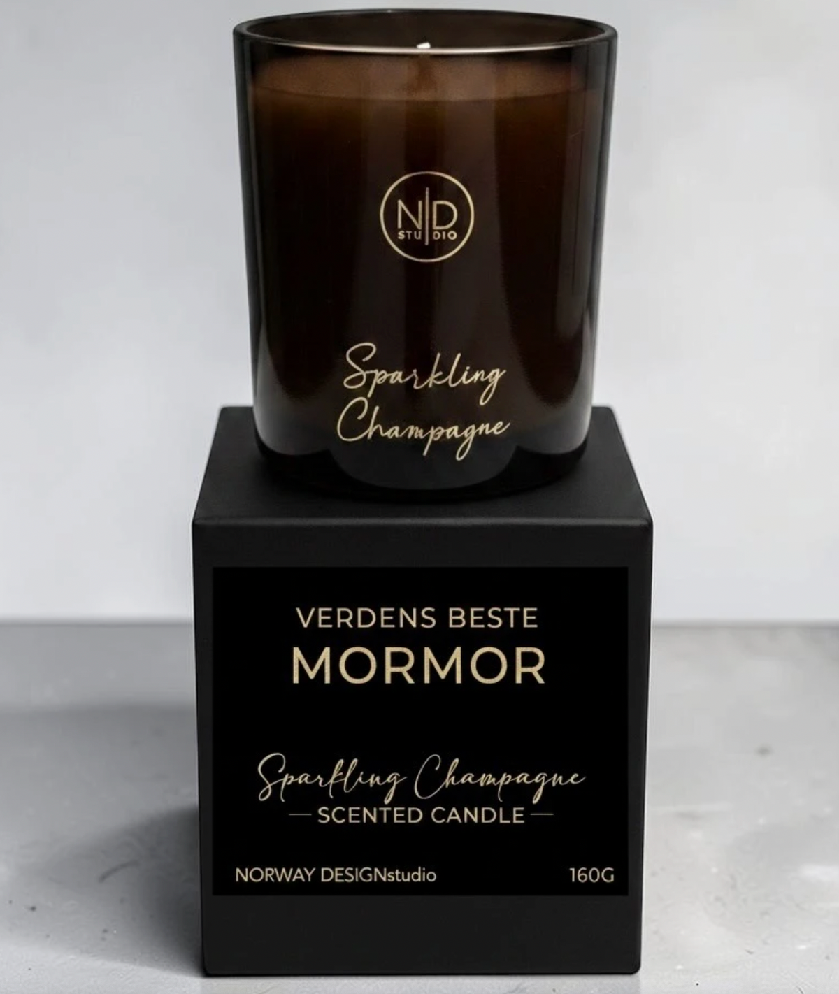 Duftlys – Verdens beste mormor – Sparkling Champagne