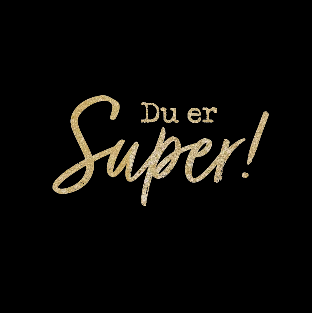 Gratulasjonskort "Du er super!"