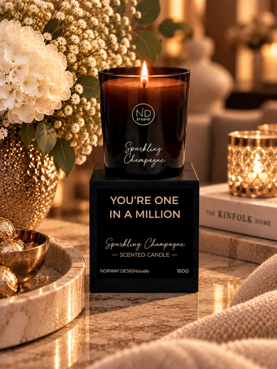 Duftlys – You're one in a million – Sparkling Champagne
