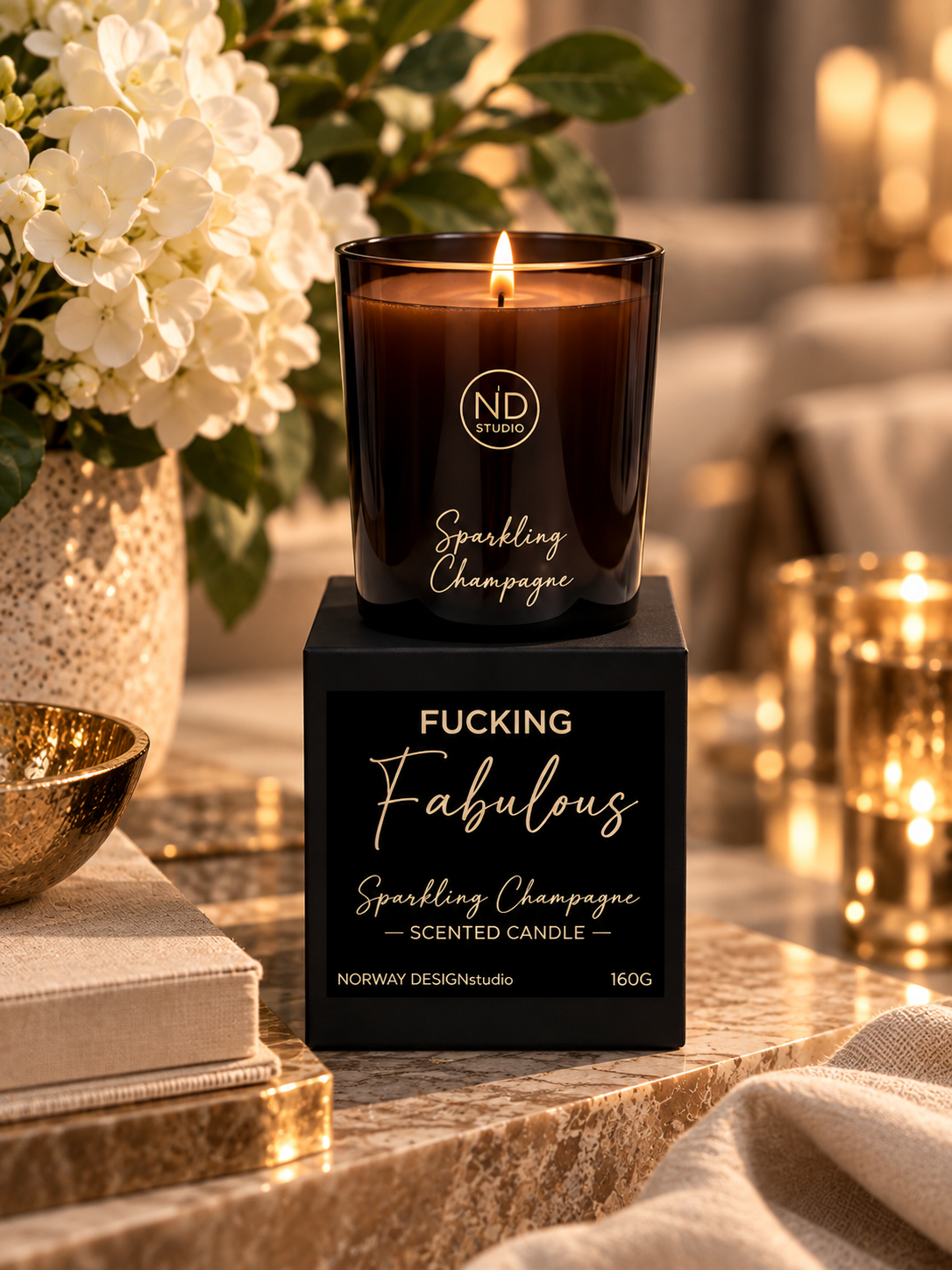 Duftlys – Fucking Fabulous – Sparkling Champagne