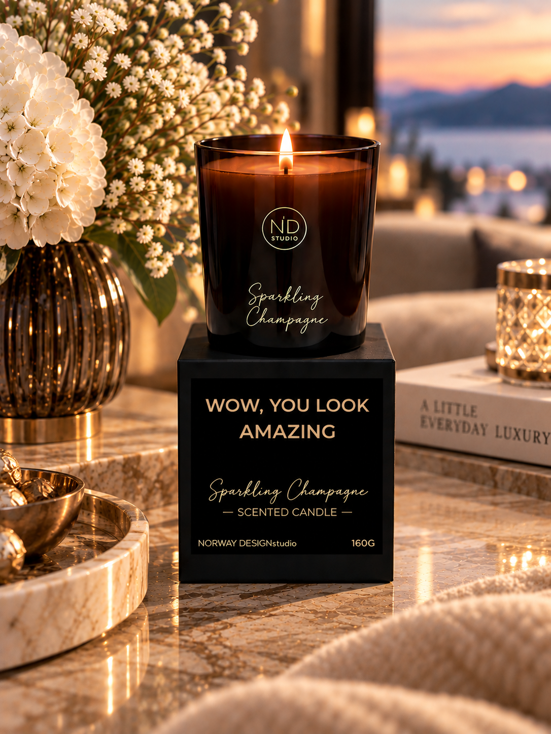 Duftlys – Wow, you look amazing! – Sparkling Champagne