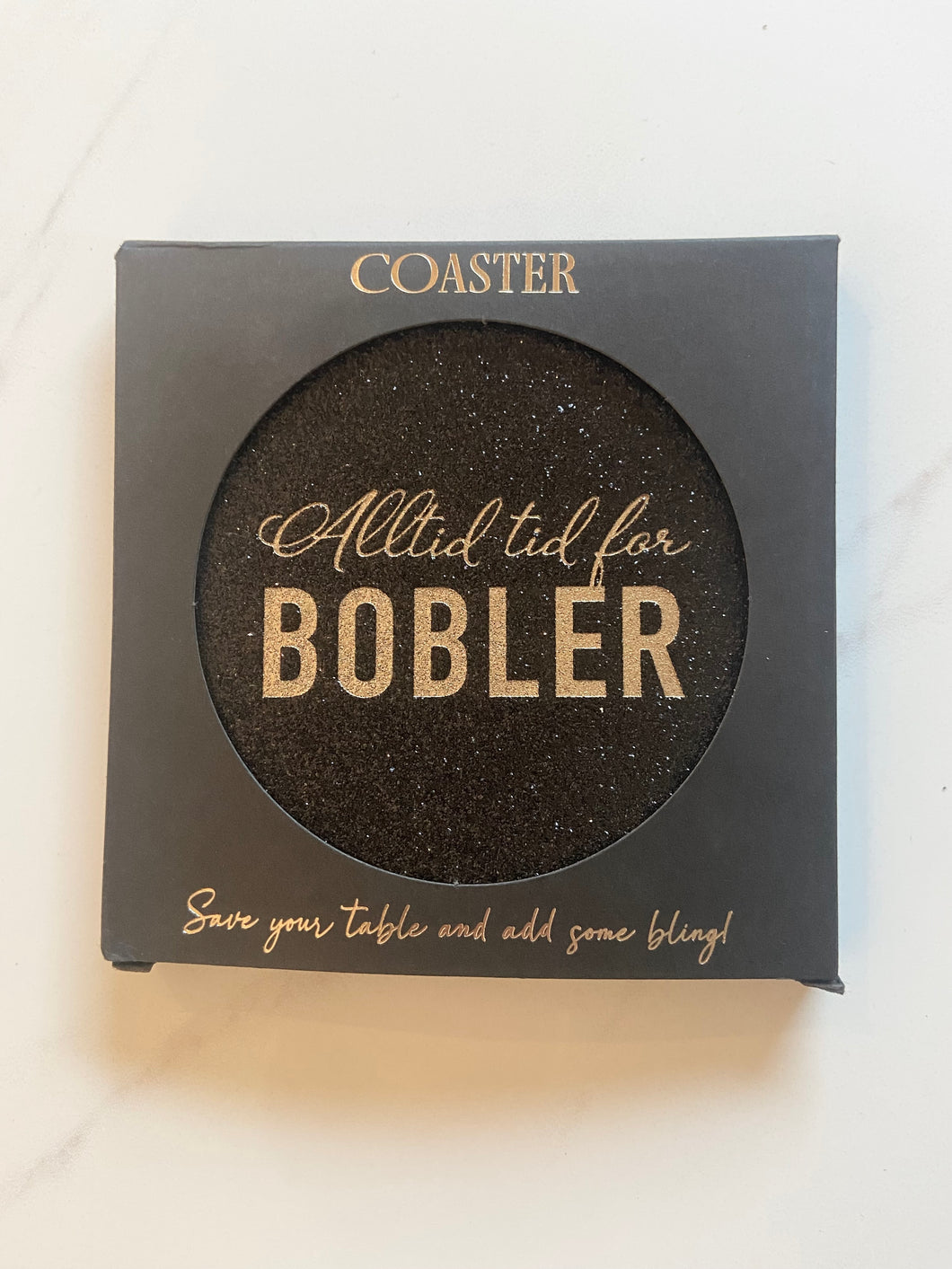 Coaster sort glitter 