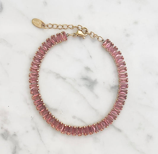 zirkon armebånd julegave