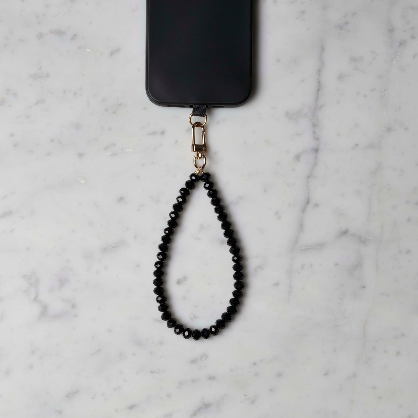 Mobilstropp - Glassperler kort sort