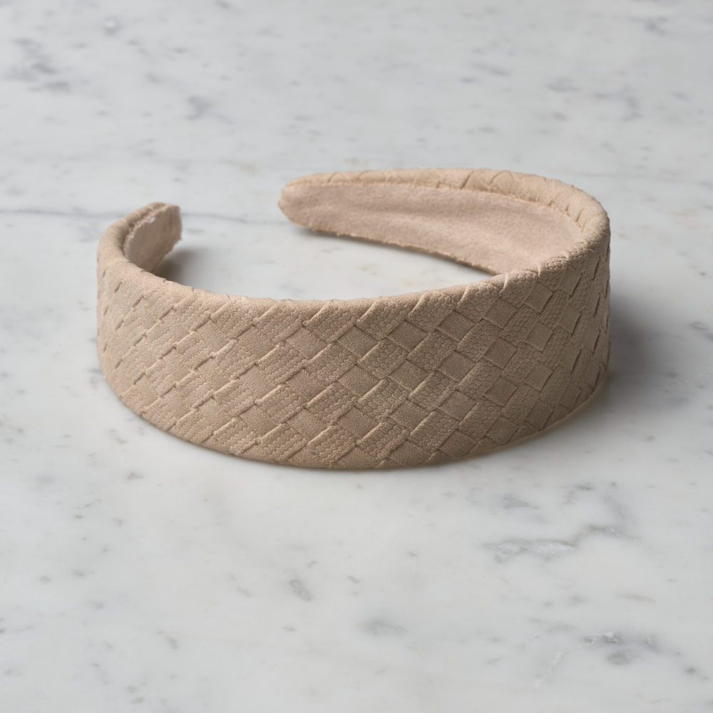 Hårbøyle, Semsket - Beige