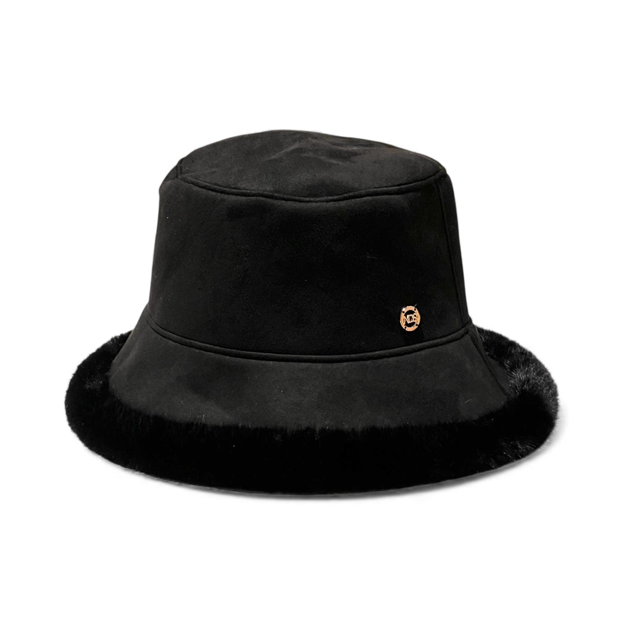 Fuskepels lue, Vendbar, sort