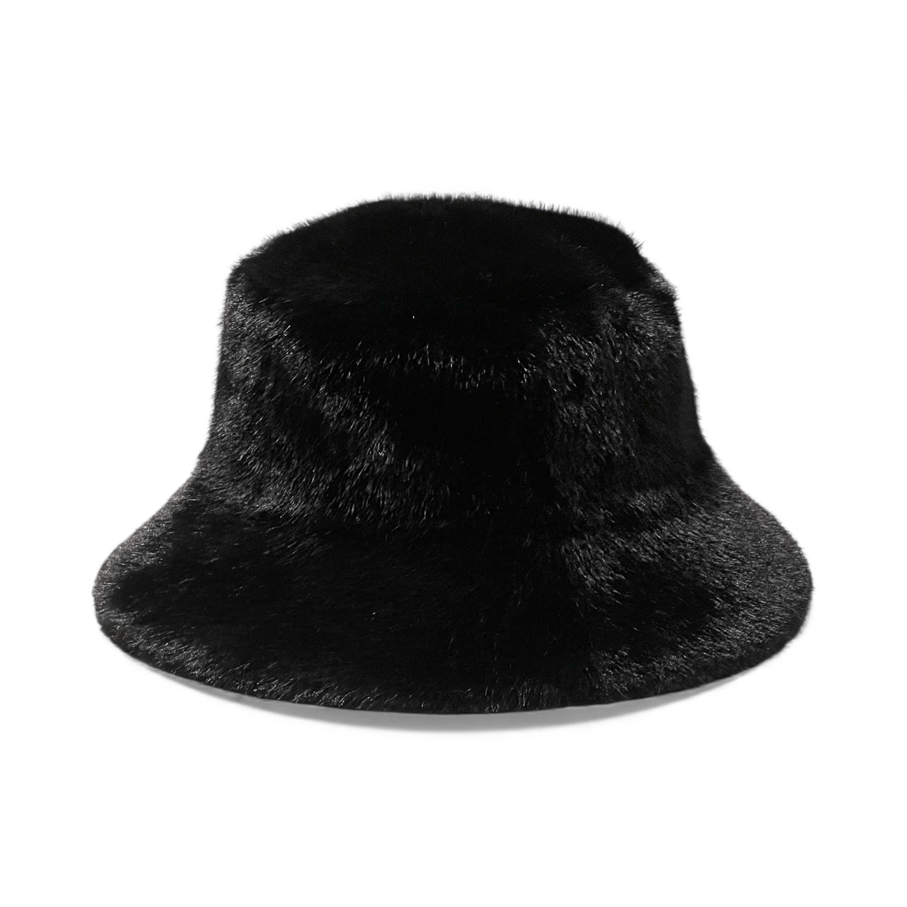 Fuskepels lue, Vendbar, sort