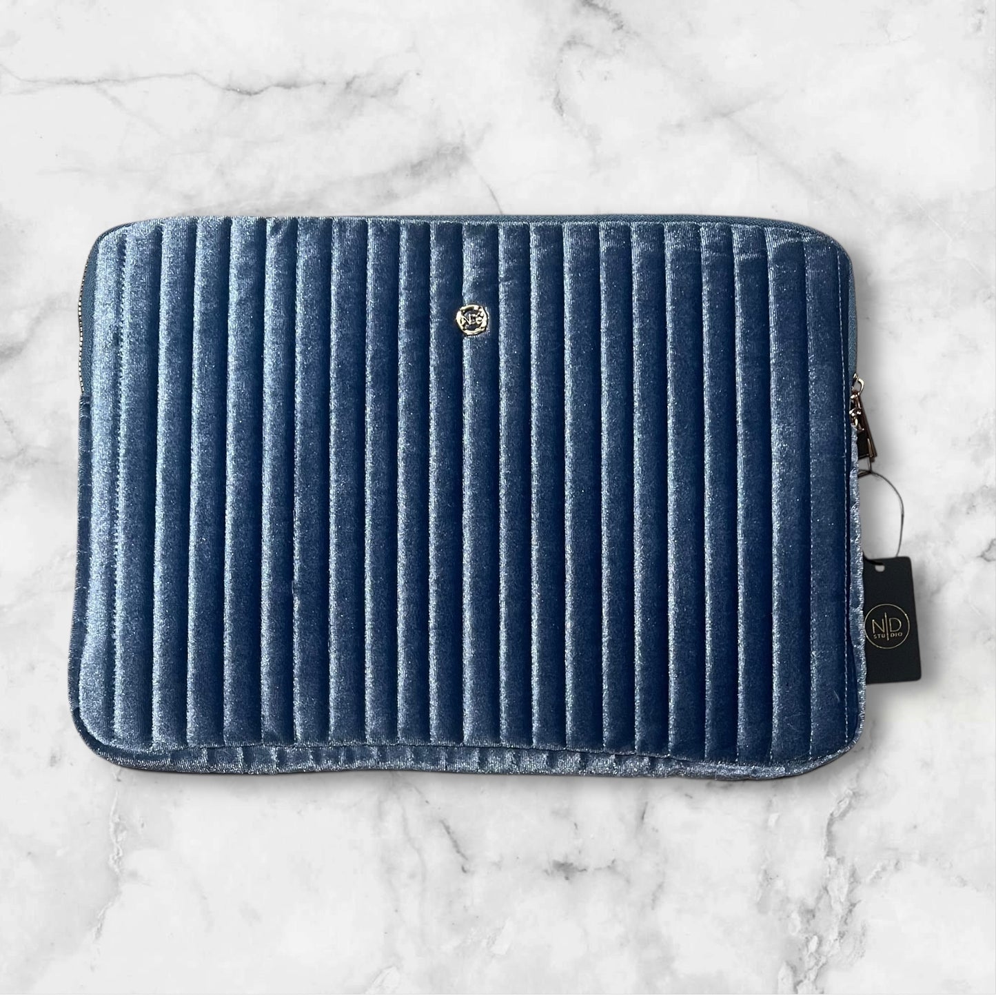 PC bag Velur - Blå