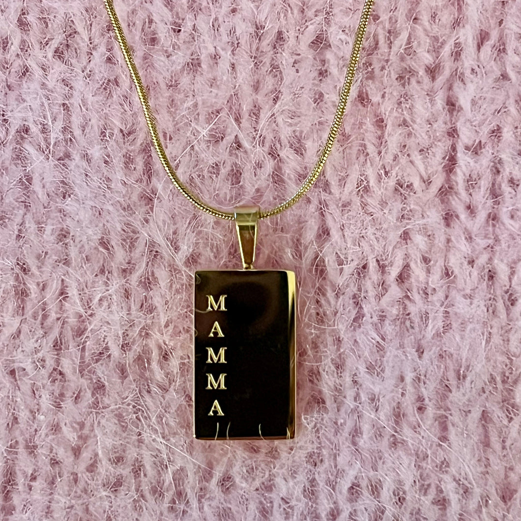 Tekstsmykke MAMMA