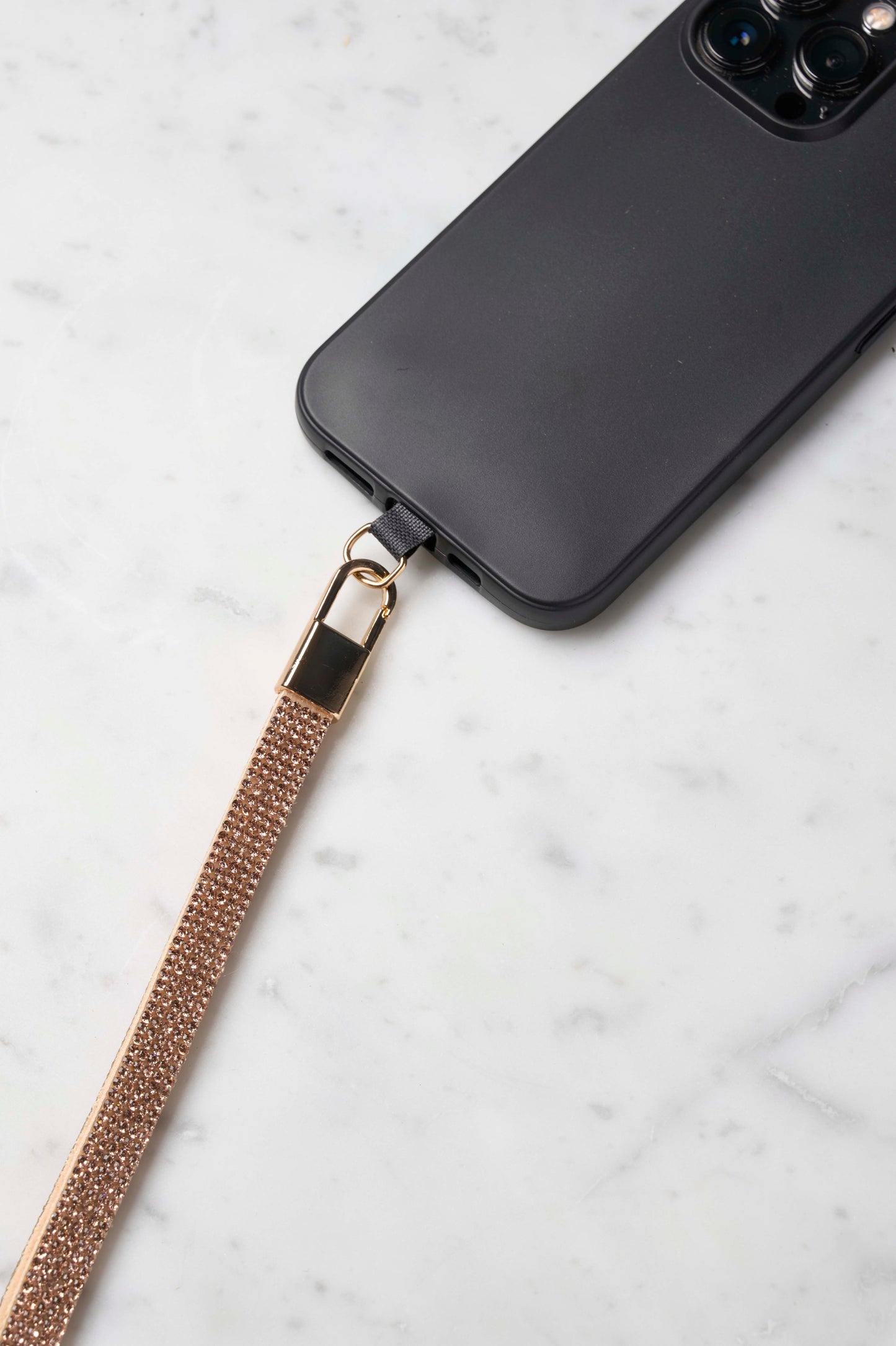 Mobilstropp - Glitter gull, kort