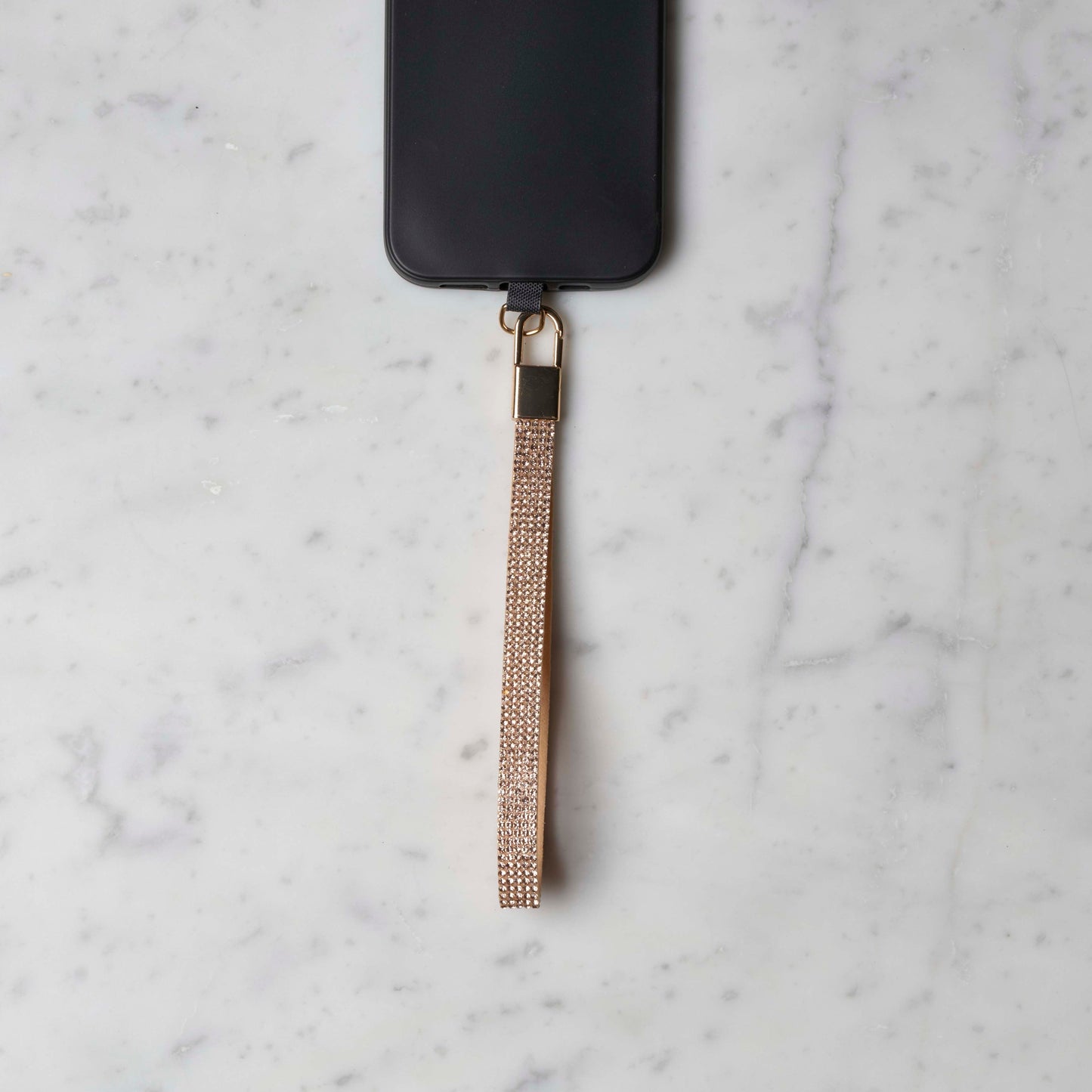 Mobilstropp - Glitter gull, kort