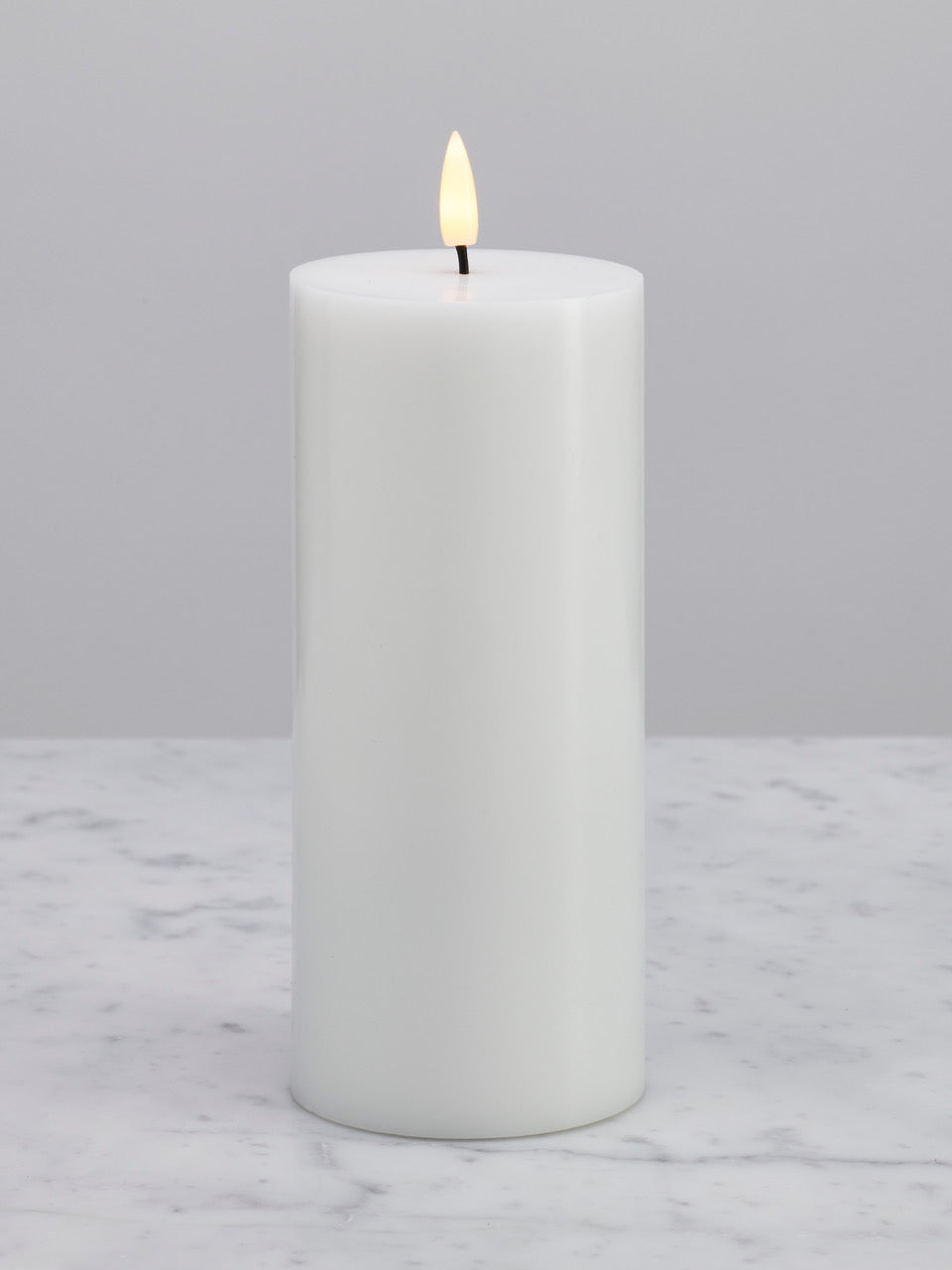 Naturtro LED-kubbelys, hvit 16,5 cm