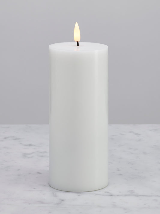 Naturtro LED-kubbelys, hvit 16,5 cm