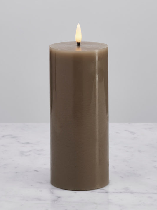 NYHET! Naturtro LED-kubbelys, beige 16,5 cm