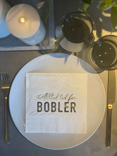 Last inn bildet i Galleri-visningsprogrammet, 3-lags Hvit serviett med gull tekst - Alltid tid for bobler
