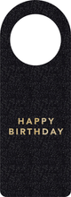 Last inn bildet i Galleri-visningsprogrammet, Flaskekort &quot;Happy Birthday&quot;
