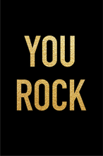 Last inn bildet i Galleri-visningsprogrammet, Gratulasjonskort &quot;You rock&quot;
