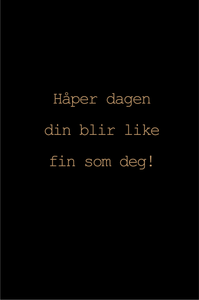 Gratulasjonskort "Håper dagen din blir like fin som deg"