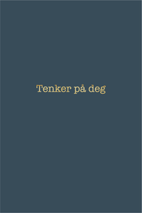 Gratulasjonskort "Tenker på deg"