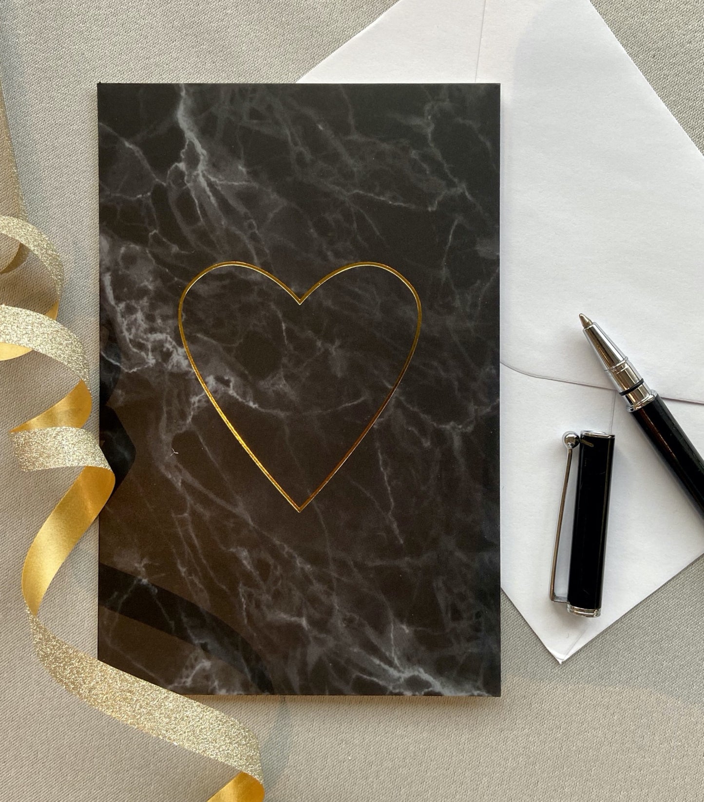 Gratulasjonskort med hjerte