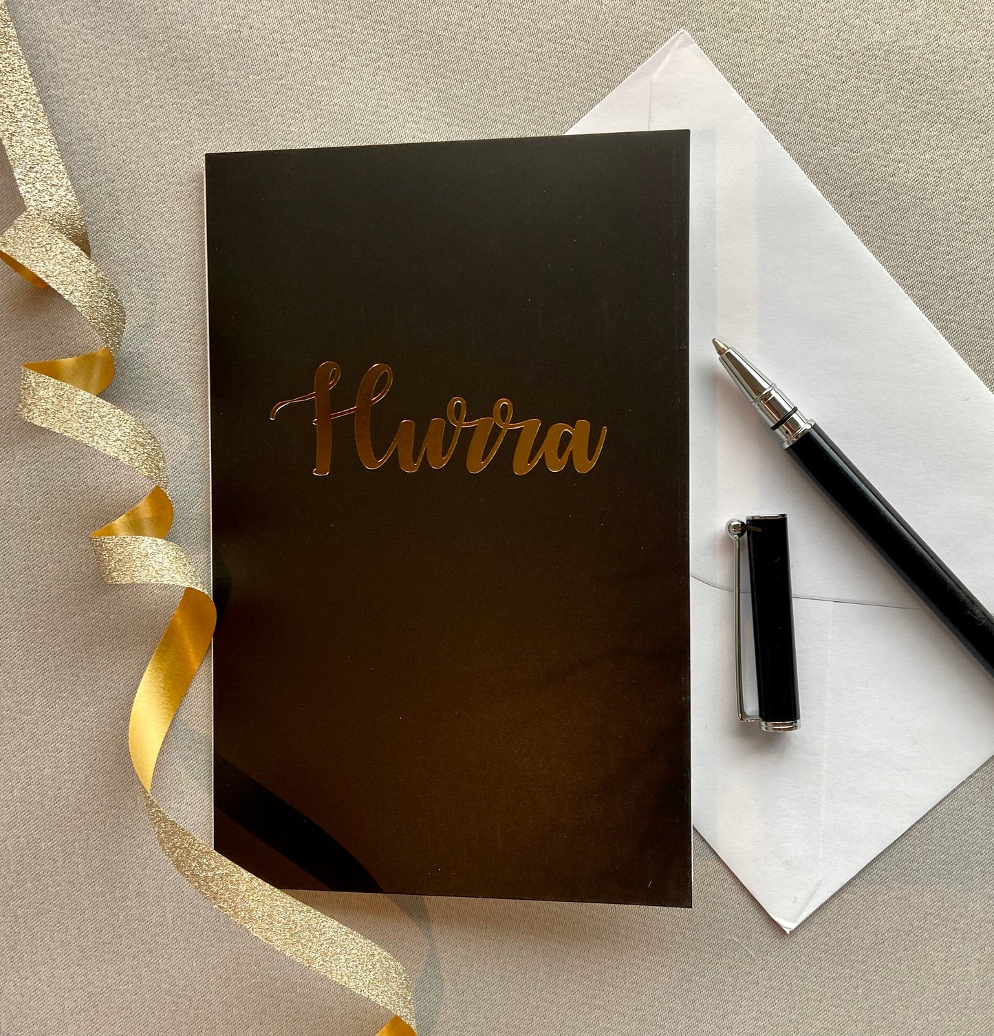 Gratulasjonskort "Hurra"