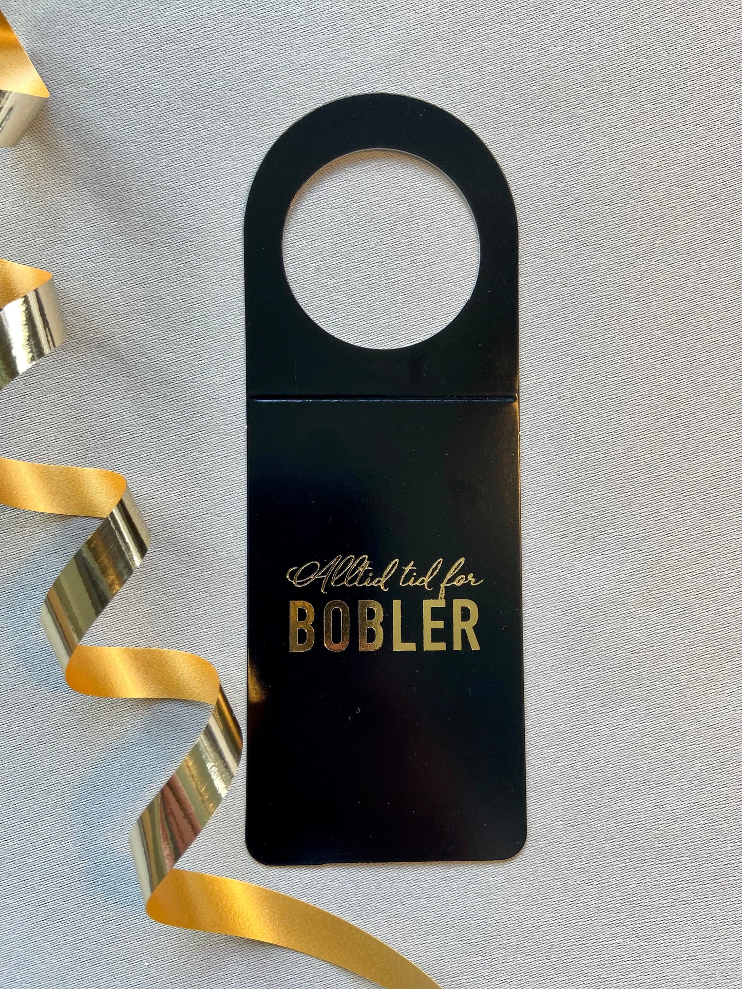 Flaskekort "Alltid tid bobler"