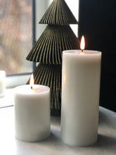 Last inn bildet i Galleri-visningsprogrammet, Naturtro LED-kubbelys, grå - 9 cm
