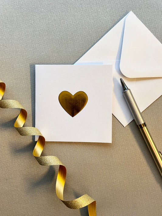 Gratulasjonskort "Hjerte"