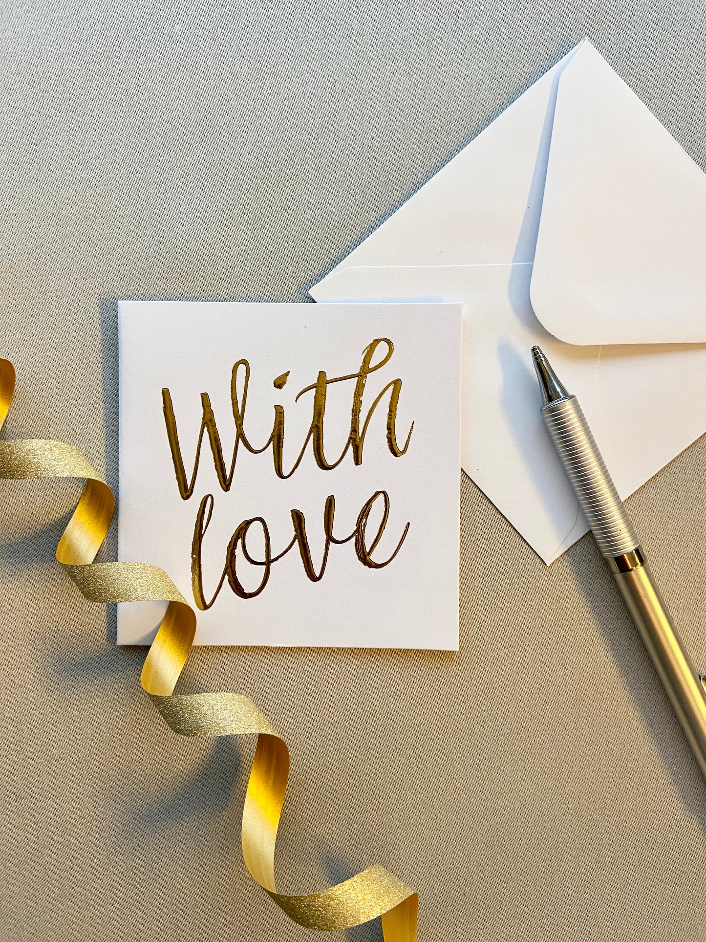 Gratulasjonskort "With Love"