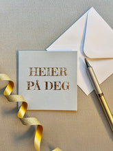 Last inn bildet i Galleri-visningsprogrammet, Gratulasjonskort &quot;Heier på deg&quot;
