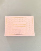 Last inn bildet i Galleri-visningsprogrammet, 10 stk gratulasjonskort i rosa eske
