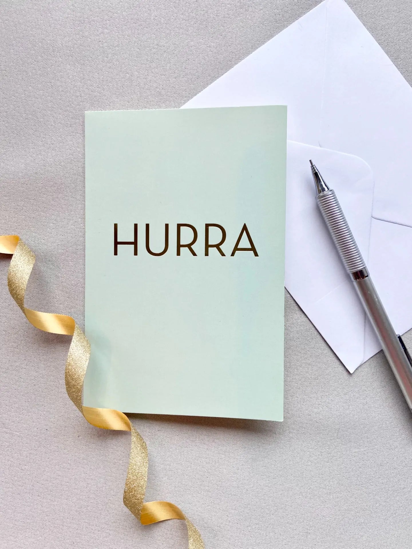 Gratulasjonskort "Hurra"