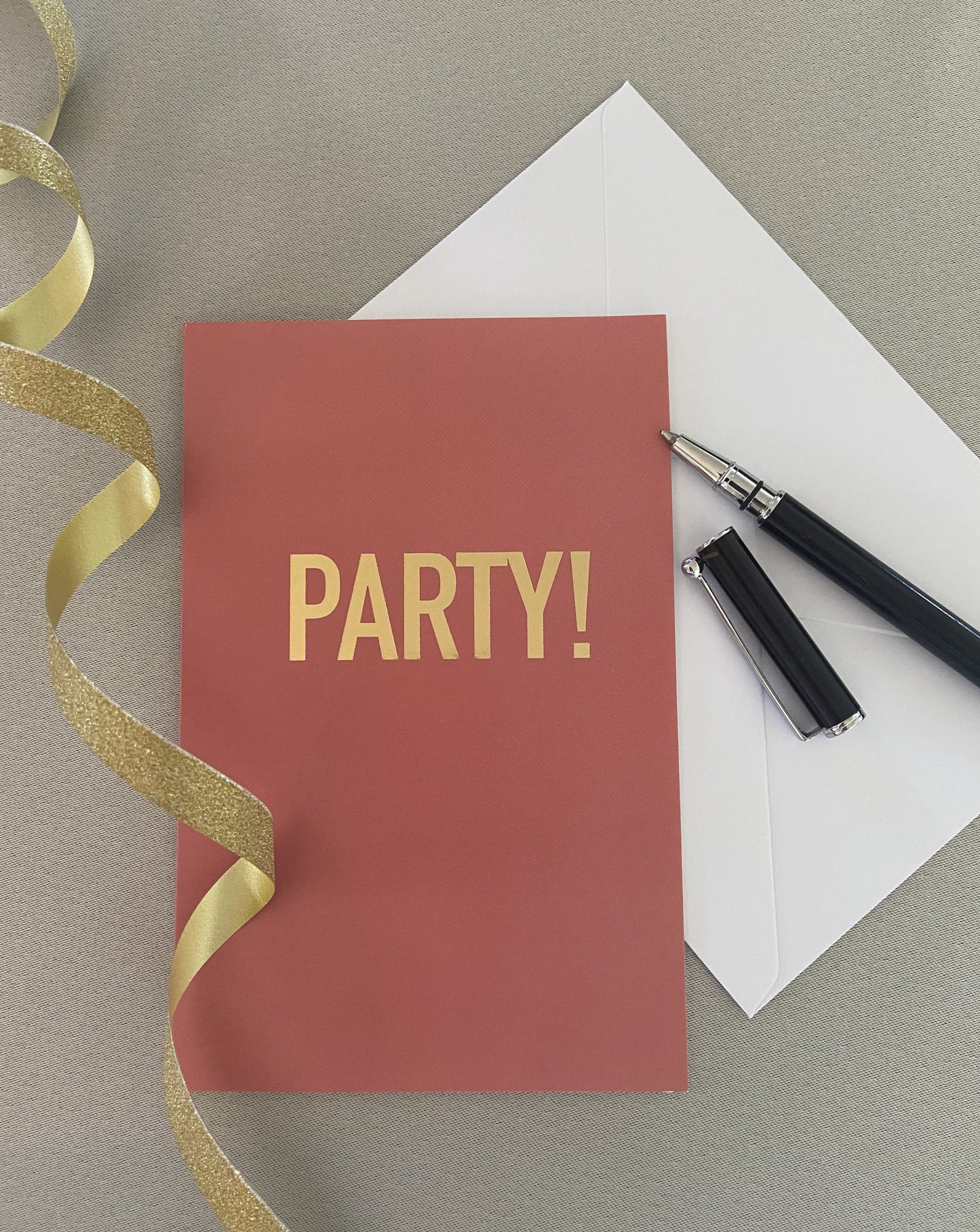 Gratulasjonskort "Party"