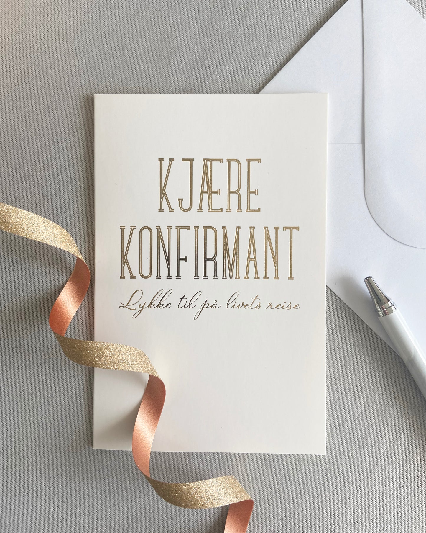 Gratulasjonskort "Konfirmant"