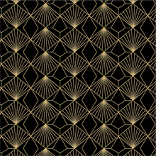 Last inn bildet i Galleri-visningsprogrammet, 3-lags Sort serviett med gull mønster
