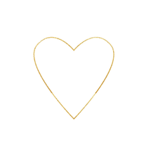 Last inn bildet i Galleri-visningsprogrammet, 3-lags Hvit serviett med gull hjerte
