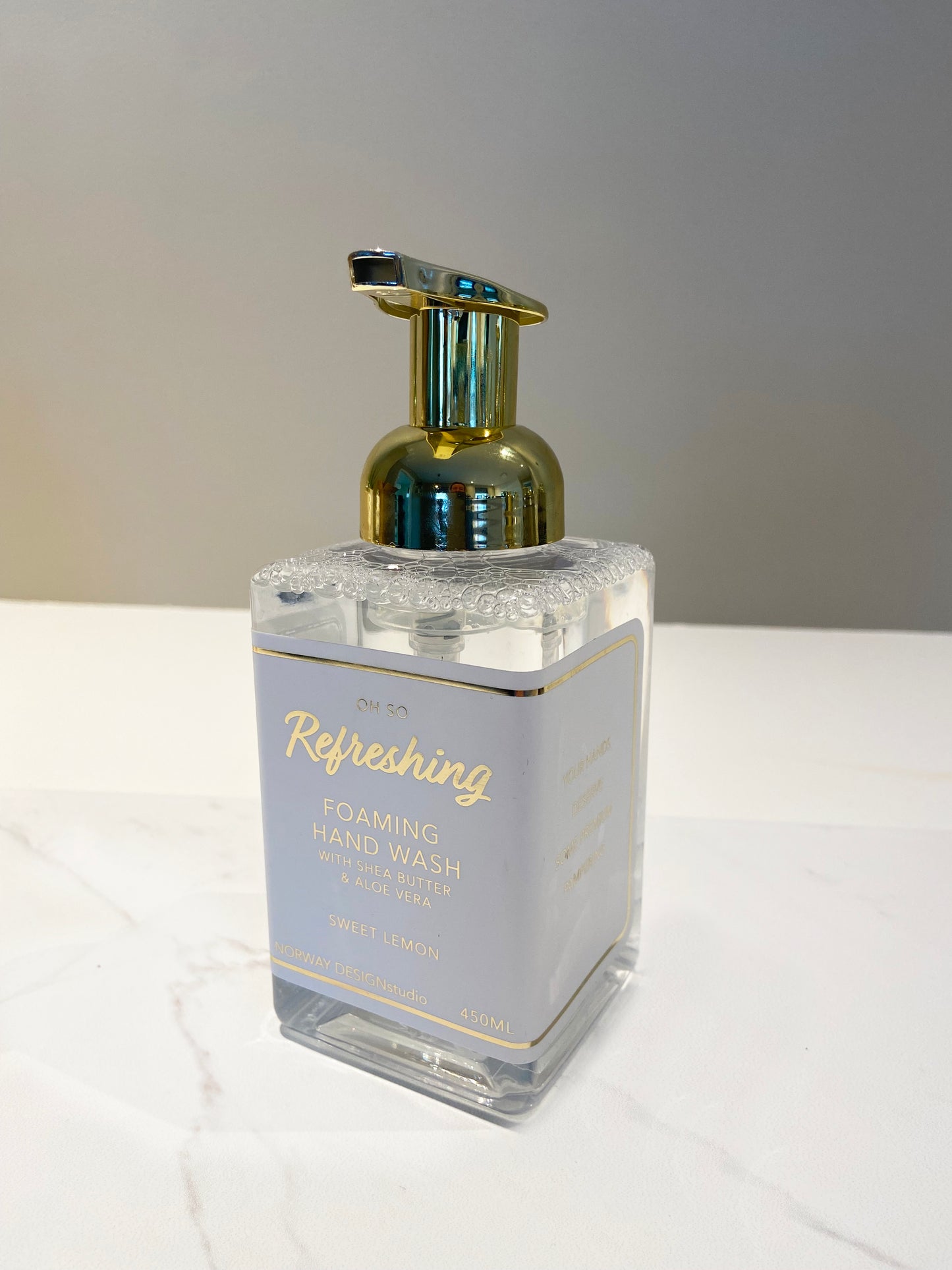 Skummende håndsåpe - Hvit - Sweet Lemon