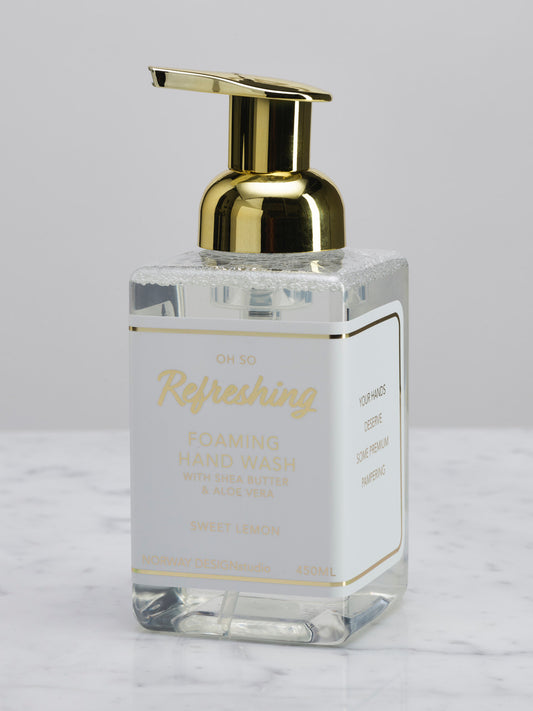 Skummende håndsåpe - Hvit - Sweet Lemon