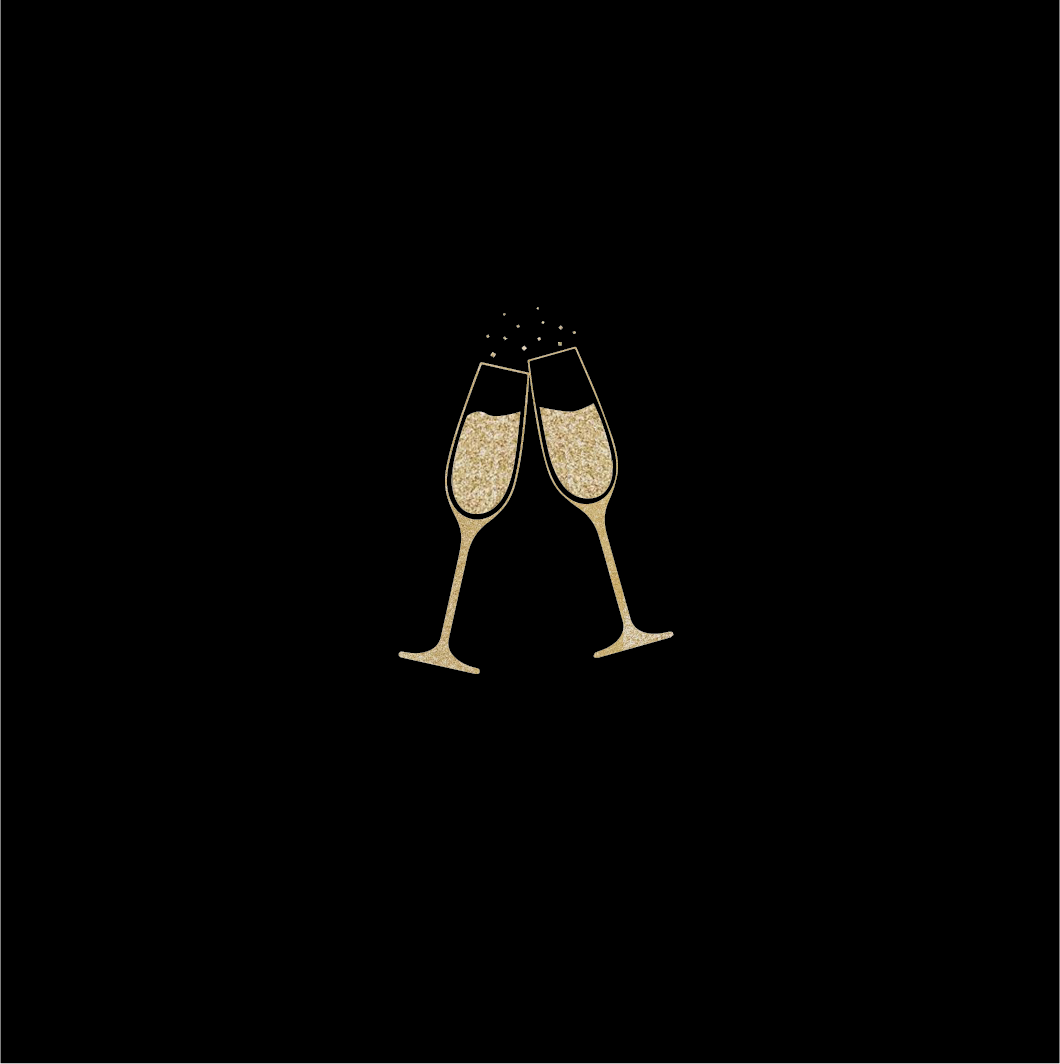 Gratulasjonskort "To glass"