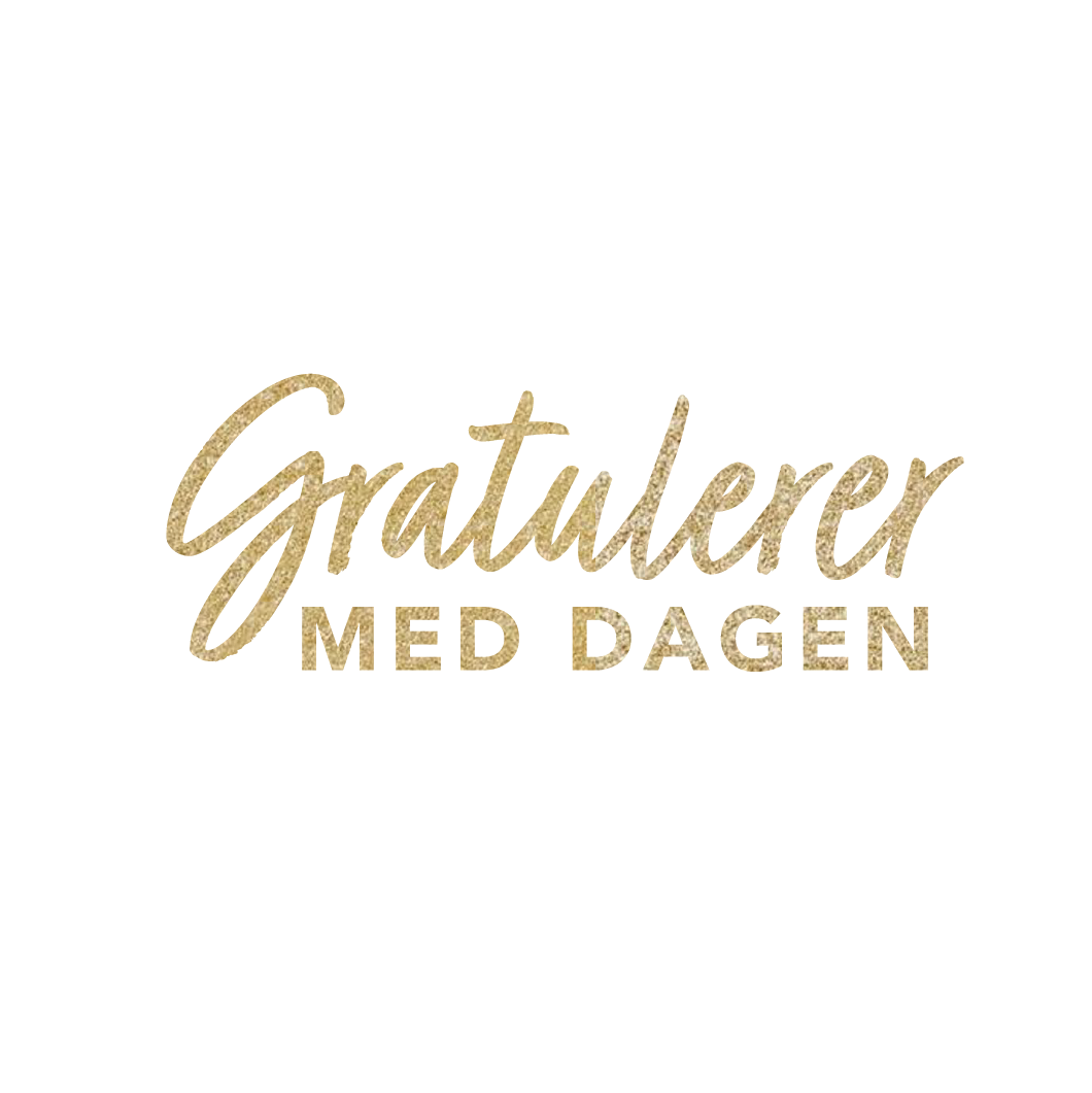Gratulasjonskort "Gratulerer med dagen"