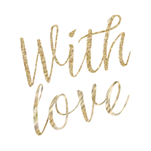 Last inn bildet i Galleri-visningsprogrammet, Gratulasjonskort &quot;With Love&quot;
