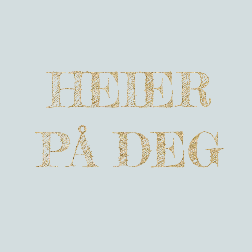 Gratulasjonskort "Heier på deg"