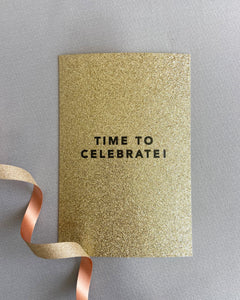 Gratulasjonskort "Let`s Celebrate"