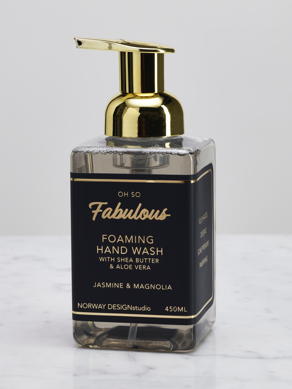 Skummende håndsåpe - Mørk Grå - Jasmin & Magnolia