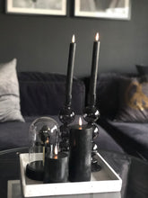Last inn bildet i Galleri-visningsprogrammet, Nyhet! 2 stk Naturtro LED-kronelys- Sort

