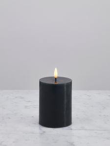NYHET! Naturtro LED-kubbelys, mørk grå 9 cm