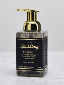 Skummende håndsåpe - Mørk Grå - Pear & Freesia
